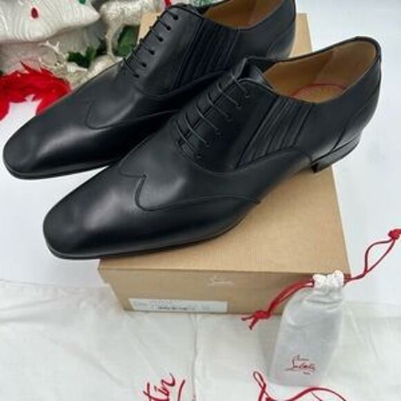 Men's Christian Louboutin my AMOR lace up Oxford's size 46 made in Italy - Picture 5 of 12
